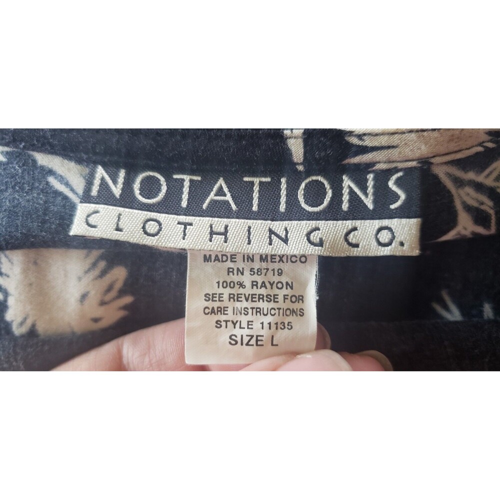 Notations Clothing Co Size LARGE Women's Botanical Boho Maxi Dress - Picture 4 of 6